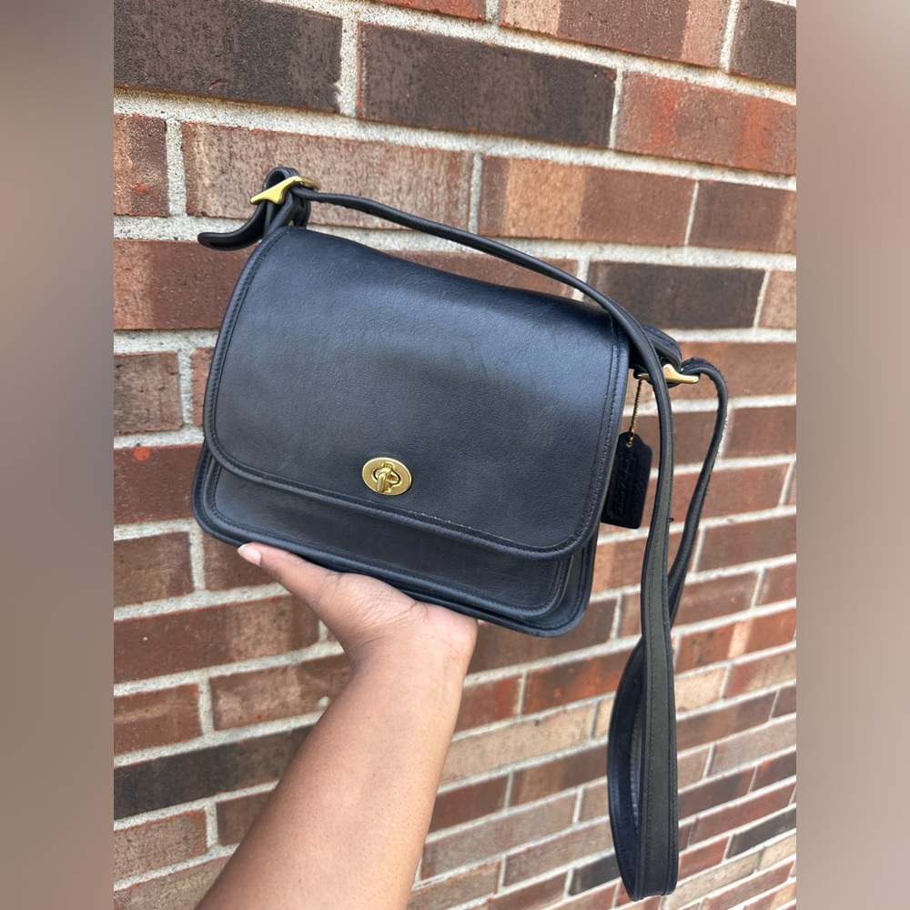 Coach leather bag